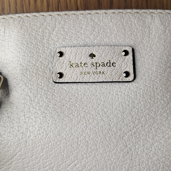 Kate spade Shoulder Bag Black and white Cow leather Purse - Picture 2 of 11